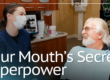 Patient smiling at doctor